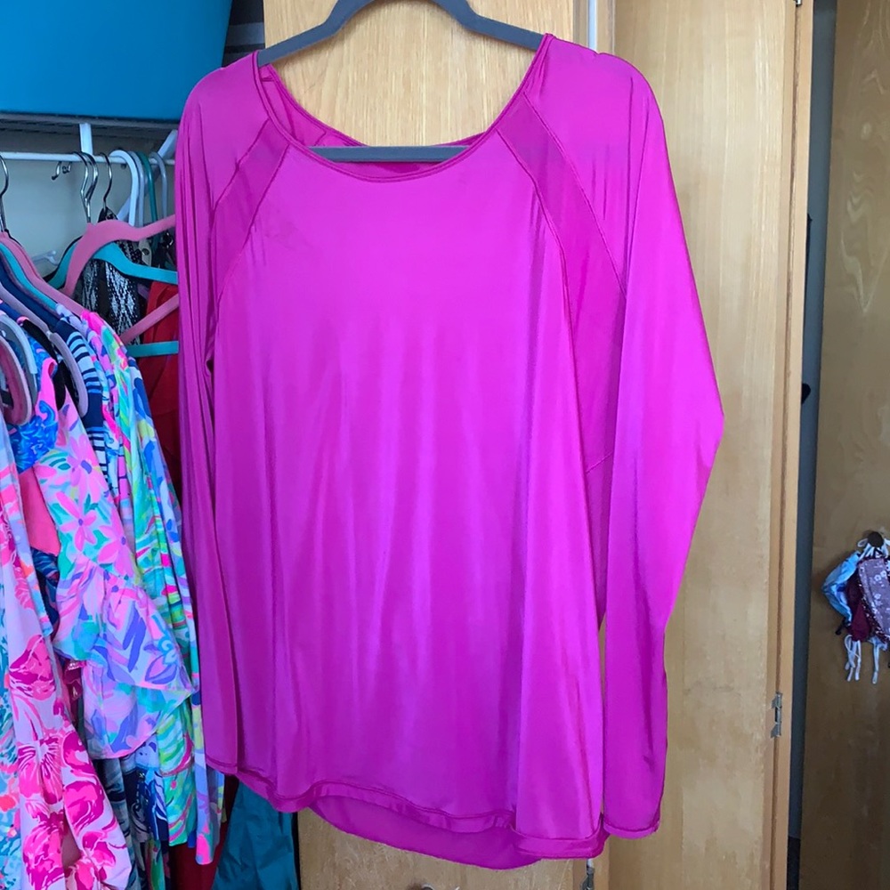 Pink Lululemon Long Sleeve
